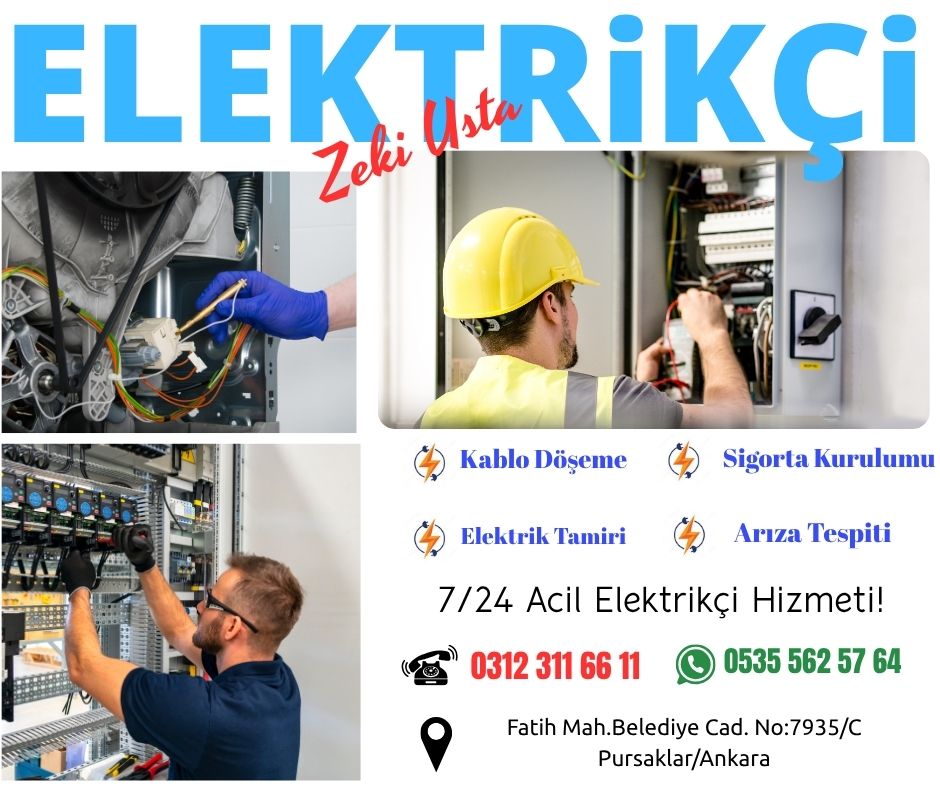 pursaklar elektirikçi 